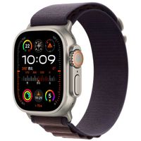 WiWu Bracelet Alpine en nylon Apple Watch Series 1 t/m 11 / SE / Ultra (44/45/46/49 mm) - Indigo