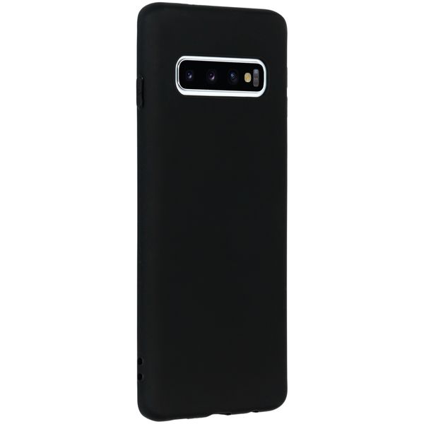 imoshion Coque Couleur Samsung Galaxy S10 - Noir