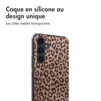 imoshion Coque design pour Samsung Galaxy A54 - Leopard Mood