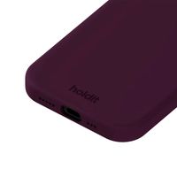 Holdit Coque Silicone Apple iPhone 17 - Deep Plum