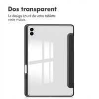 imoshion Coque tablette rigide Trifold Samsung Galaxy Tab S11 Ultra - Noir