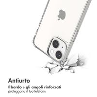 imoshion Coque avec dragonne + bracelet Apple iPhone 13 - Perles Cœurs
