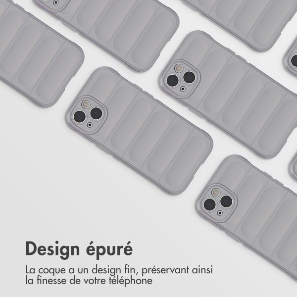 imoshion Coque arrière EasyGrip iPhone 14 - Gris