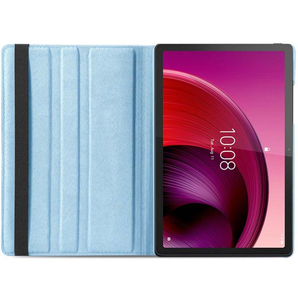 imoshion Coque tablette rotatif à 360° Lenovo Tab M10 5G - Turquoise