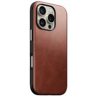 Nomad Coque Modern Horween Leather iPhone 16 Pro - Olde Dublin