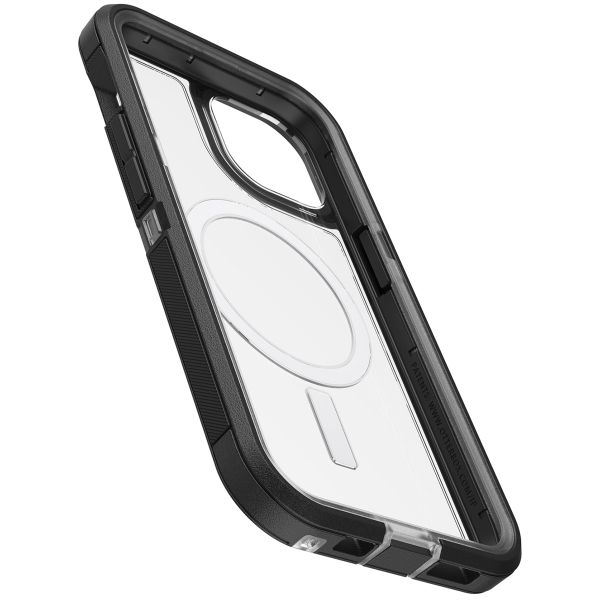 OtterBox Coque Defender Rugged avec MagSafe iPhone 14 - Transparent / Noir