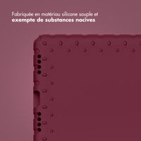 imoshion Coque kidsproof avec poignée Apple iPad 11 (2025) 11 pouces A16 / iPad 10 (2022) 10.9 pouces - Velvet Plum