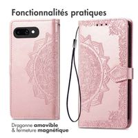 imoshion Etui de télephone Mandala Google Pixel 9A - Rose Doré