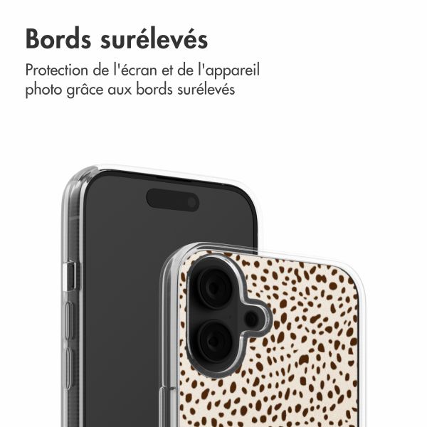 imoshion Coque design pour iPhone 16 - Desert Dots