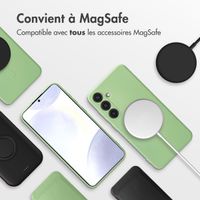 imoshion Coque Couleur avec MagSafe Samsung Galaxy S24 Plus - Vert