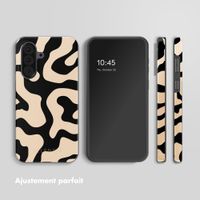 Selencia Coque arrière Vivid Samsung Galaxy A37 (5G) - Art Wave Black