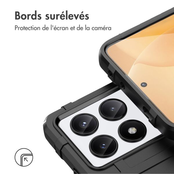 imoshion Coque Rugged Shield Xiaomi Poco X6 Pro - Noir