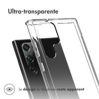 Accezz Coque Xtreme Impact Samsung Galaxy S22 Ultra - Transparent