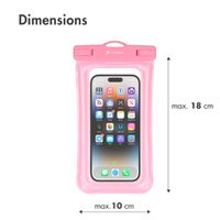 imoshion Pochette étanche universelle - Étui étanche pour téléphone - Rose