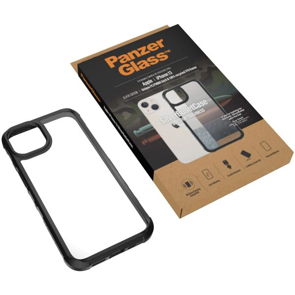 PanzerGlass SilverBullet ClearCase iPhone 13 - Noir