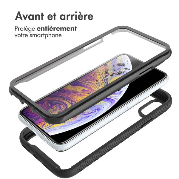 imoshion Coque 360° Full Protective iPhone Xs / X - Noir