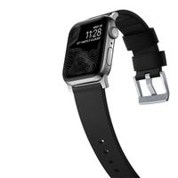 Nomad Bracelet Active Pro Apple Watch Series 1 á 10 / SE / Ultra (2) (44/45/46/49 mm) - Noir/Argent