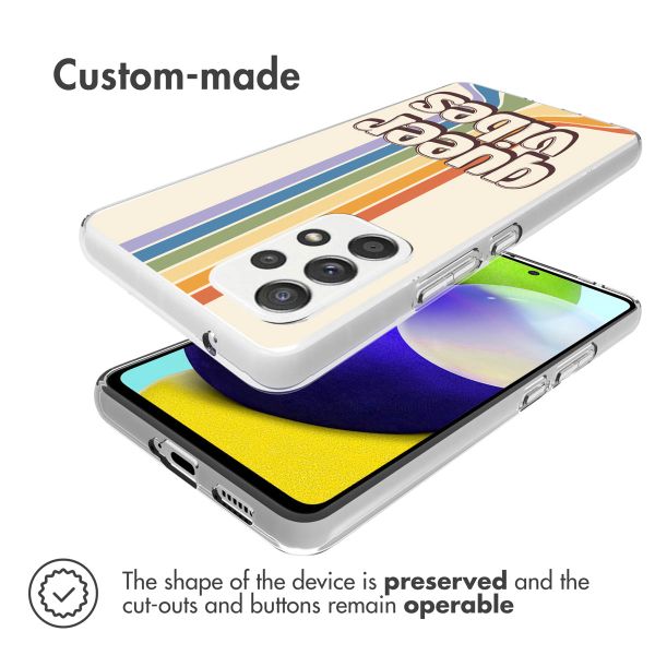 imoshion Coque Design Samsung Galaxy A53 - Rainbow Queer vibes