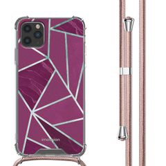 imoshion Coque Design avec cordon Apple iPhone 11 Pro - Bordeaux Graphic