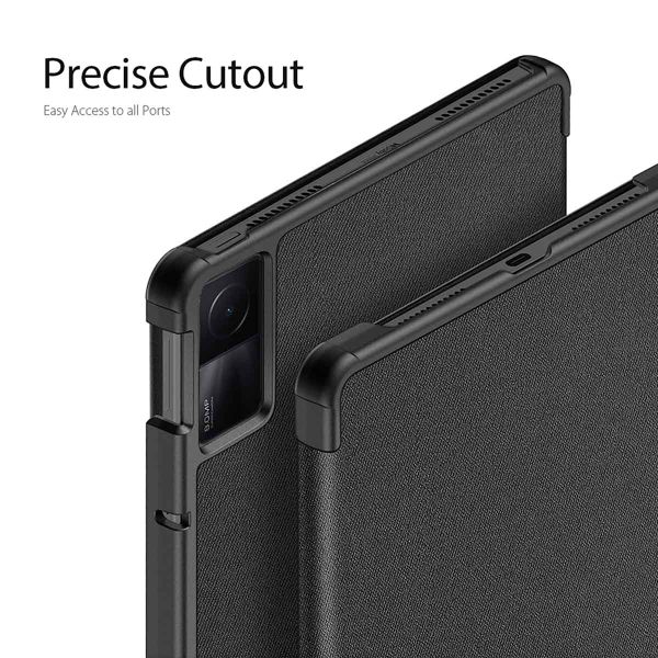 Dux Ducis Coque tablette Domo Xiaomi Redmi Pad - Noir