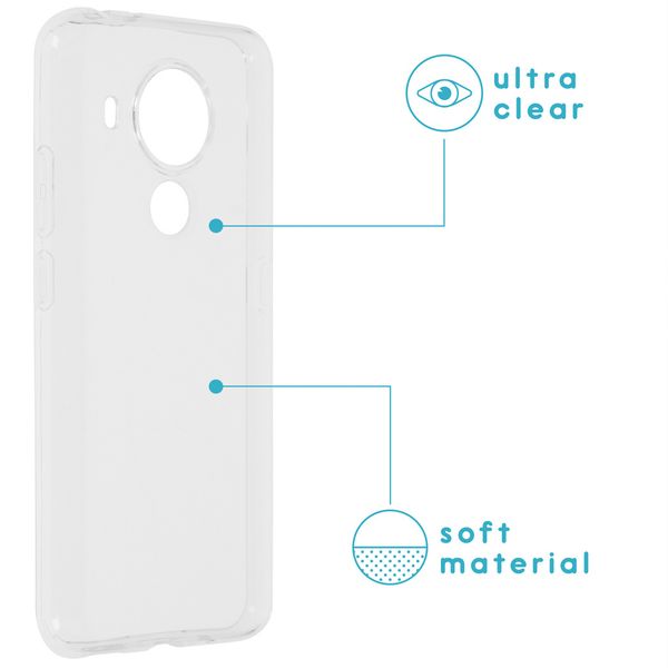 imoshion Softcase Back Cover Nokia 3.4 - Transparent
