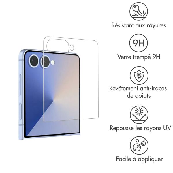 Accezz Protection d'écran en verre trempé Samsung Galaxy Z Flip 7