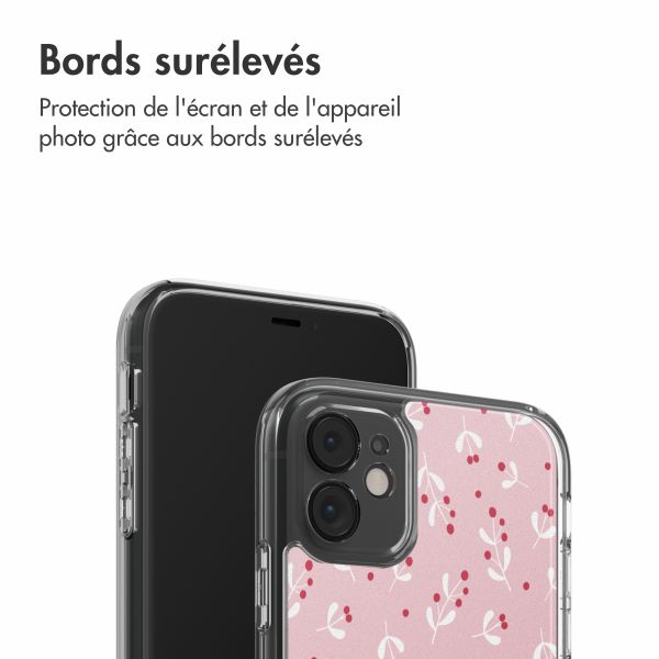 imoshion Coque Design Apple iPhone 11 - Berries Blush