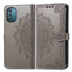 imoshion Etui de téléphone portefeuille Mandala Nokia G11 / G21 - Grigio