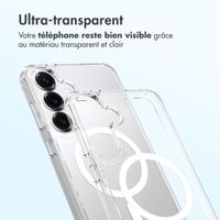 Accezz Coque arrière Xtreme Impact avec MagSafe Samsung Galaxy S25 Plus - Transparent