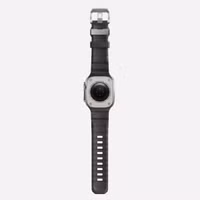 Nomad Bracelet Rocky Point Apple Watch Series 1 t/m 11 / SE / Ultra (44/45/46/49 mm) - Storm / Titanium