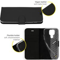 Accezz Étui de télephone Wallet Motorola Moto E7 Plus / G9 Play - Noir