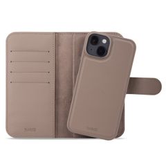 Holdit Coque Wallet Magnet Plus iPhone 15 - Mocha Brown