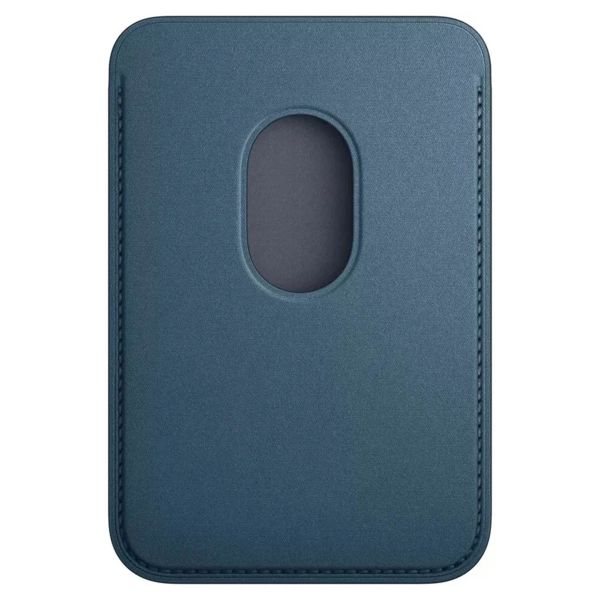 Apple FineWoven Wallet MagSafe avec fonction 'Find-My' - Pacific Blue