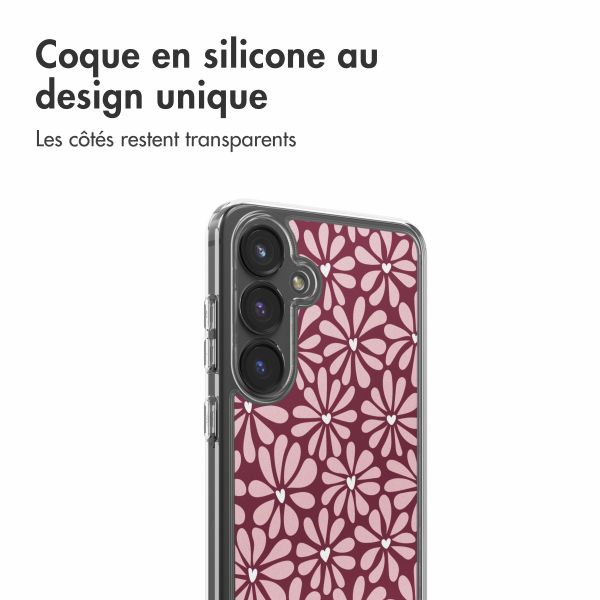 imoshion Coque Design Samsung Galaxy S24 FE - Bloom Love Blush