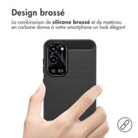 imoshion Coque Brushed Samsung Galaxy A36 - Noir