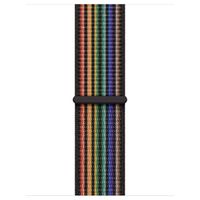 Apple Bracelet Nike Sport Loop Apple Watch Series 1 t/m 9 / SE (38/40/41 mm) | Series 10 / 11 (42 mm) - Rainbow Pride