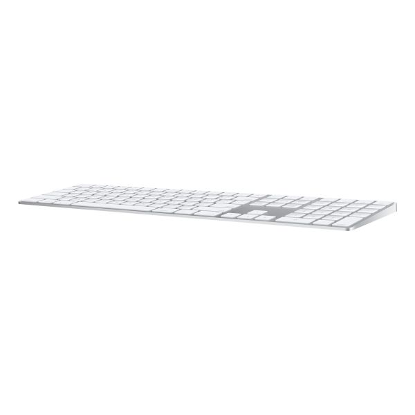 Apple Magic Keyboard avec pavé numérique - Clavier sans fil - QWERTY / INT - Blanc