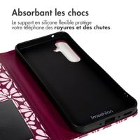 imoshion Étui de télephone portefeuille Design Samsung Galaxy A16 - Bloom Love Blush