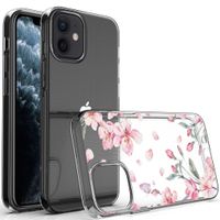 imoshion Coque Design iPhone 12 Mini - Fleur - Rose