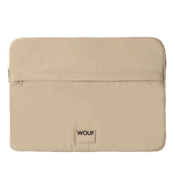 Wouf Downtown Pochette ordinateur 13-14 pouces - Oatmilk