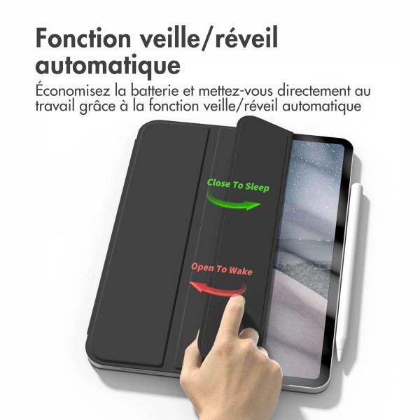 imoshion Magnetic etui de téléphone portefeuille Apple iPad 11 (2025) 11 pouces A16 / iPad 10 (2022) 10.9 pouces - Noir