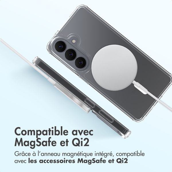 Accezz Coque arrière Xtreme Impact avec MagSafe Samsung Galaxy S26 - Transparent
