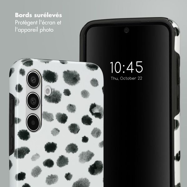 Selencia Coque arrière Vivid Tough Samsung Galaxy A55  - Trendy Leopard