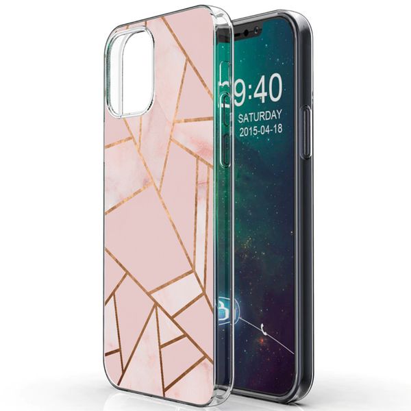 imoshion Coque Design iPhone 12 (Pro) - Pink Graphic