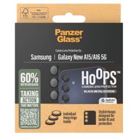 PanzerGlass Protection Caméra Hoops Optic Rings Samsung Galaxy A16 4G/5G - Noir