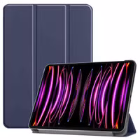 imoshion Coque tablette Trifold Apple iPad Pro 12.9 (2018/2020/2021/2022) - Bleu foncé