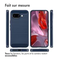 imoshion Coque Brushed Google Pixel 9A - Bleu foncé