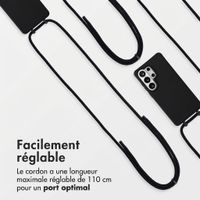 imoshion Coque arrière Color avec cordon amovible et MagSafe Samsung Galaxy S26 Ultra - Noir