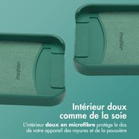 imoshion Coque arrière Color avec cordon amovible et MagSafe Apple iPhone 14 - Vert foncé