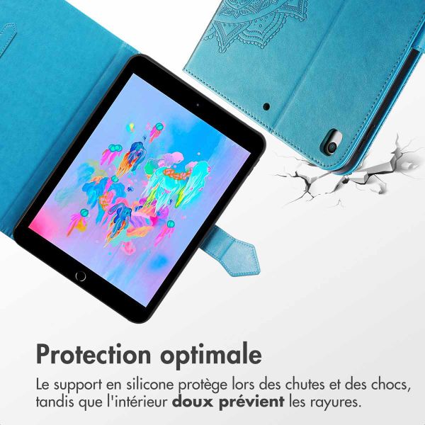imoshion Coque tablette Apple iPad 9 (2021) 10.2 pouces / iPad 8 (2020) 10.2 pouces / iPad 7 (2019) 10.2 pouces - Turquoise